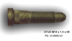 GM Stud M14 x 1.5